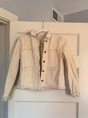 MOD REF Cream Denim Jacket
